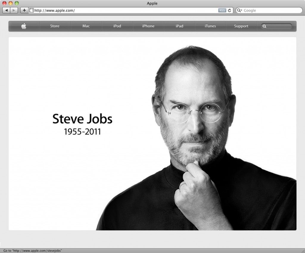 Apple Home page 10/5/11