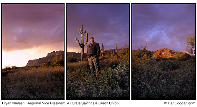 Bryan Nielsen, Regional Vice President, AZ State Savings & Credit Union in the desert