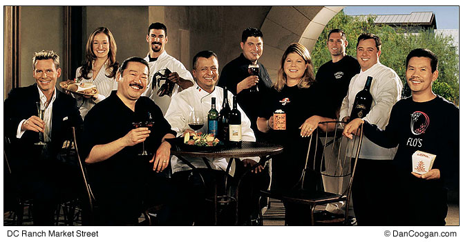 Group of 10 Chefs, DC Ranch Market Street advertisement