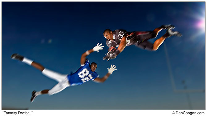 Fantasy Football, Dion Jordan & Covaughn DeBoskie, High School football players fly through the air with the greatest of ease