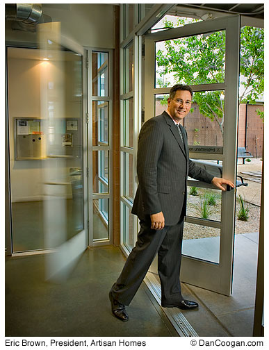 Eric Brown, President, Artisan Homes, One Door Closes, Another Opens