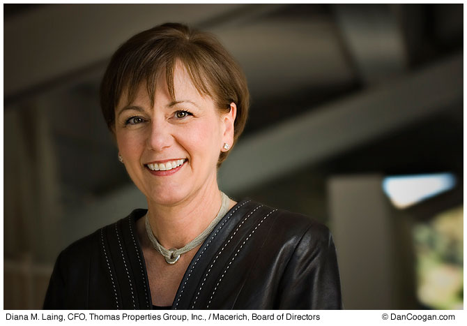Diana M. Laing, CFO, Thomas Properties Group Inc., Macerich, Board of Directors