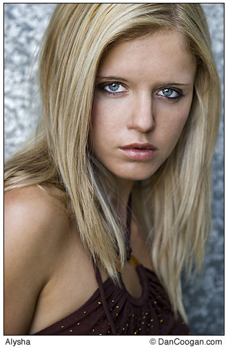Portrait of model Alysha - I have a dream