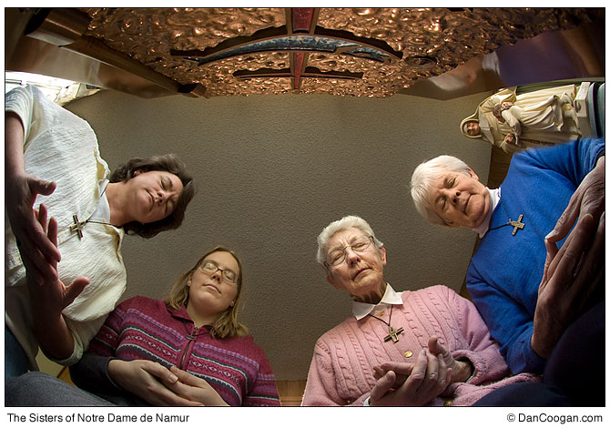Prayer circle - The Sisters of Notre Dame de Namur
