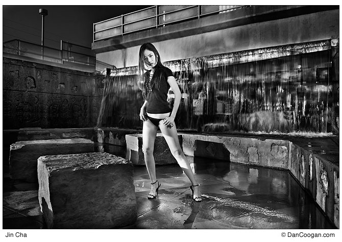 Jin Cha - Waterworks (black & white)