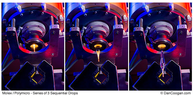 Molex / Polymicro Technologies products - Series of 3 Sequential Drops
