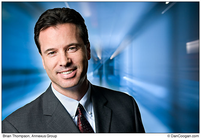 portrait of Brian Thompson, Annexus Group, Scottsdale, AZ.