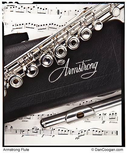 Armstrong Flute, photo-Illustration