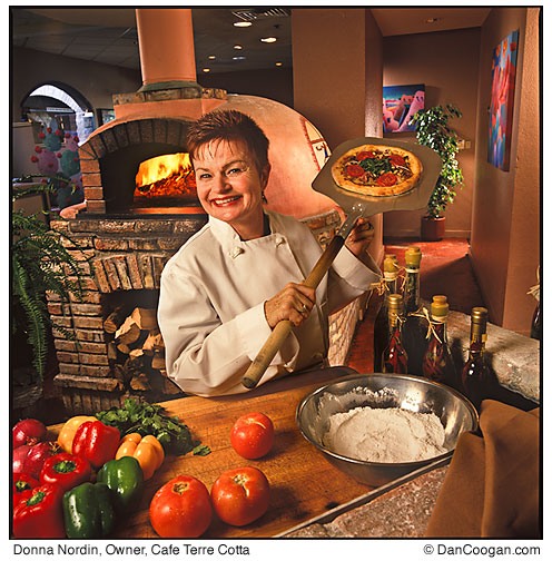Donna Nordin, Owner, Cafe Terra Cotta, Health Partners of Arizona, advertisement