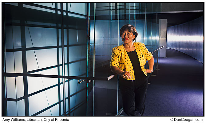 Amy Williams, Librarian, City of Phoenix, Burton Barr Library